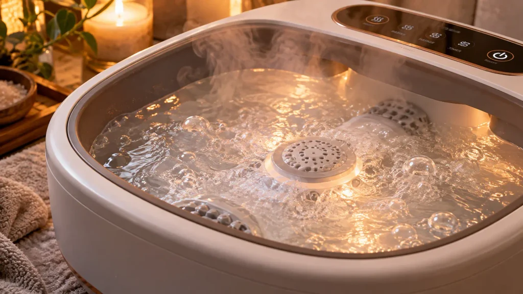 meilleur bain de pieds chauffant
